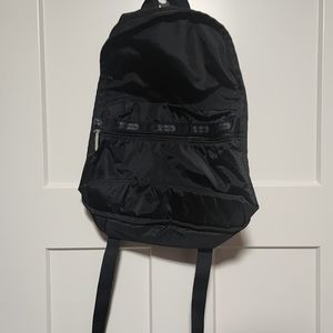 Le Sport Sac Black Packpack
